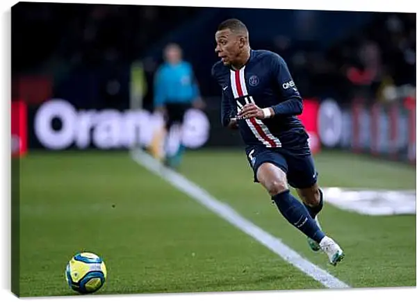 Постер на подрамнике - Килиан Мбаппе. Kylian Mbappé