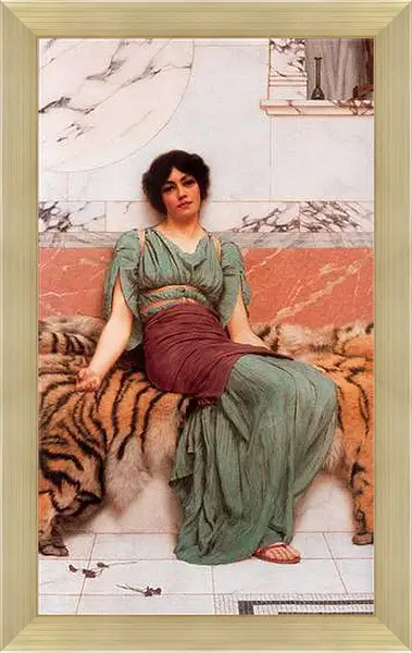 Картина в раме - Sweet Dreams. Джон Уильям Годвард