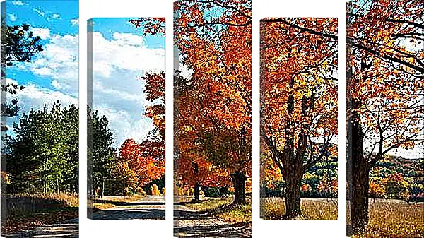 Модульная картина - Осень