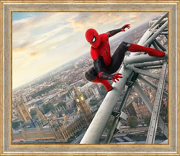 Картина в раме - Человек паук