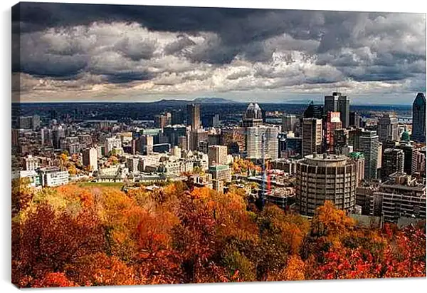 Постер на подрамнике - Осень