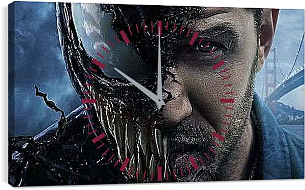 Часы картина - Веном. Venom
