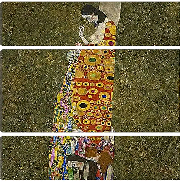 Модульная картина - Hope, II. Густав Климт