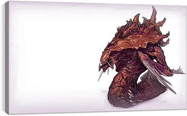 Постер на подрамнике - Starcraft II