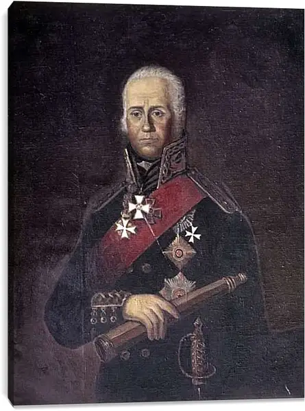 Постер на подрамнике - Фёдор Фёдорович Ушаков