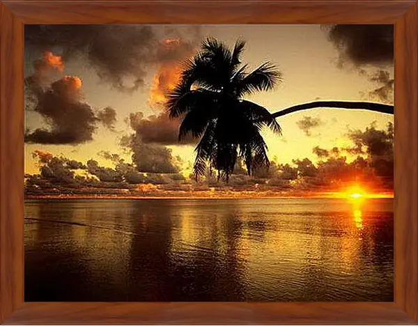 Картина в раме - Zakat - Закат