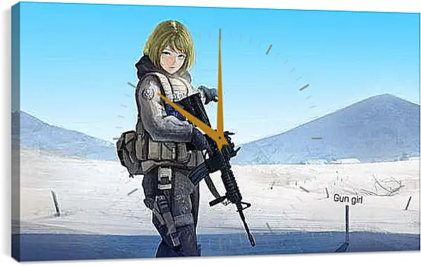Часы картина - Call Of Duty