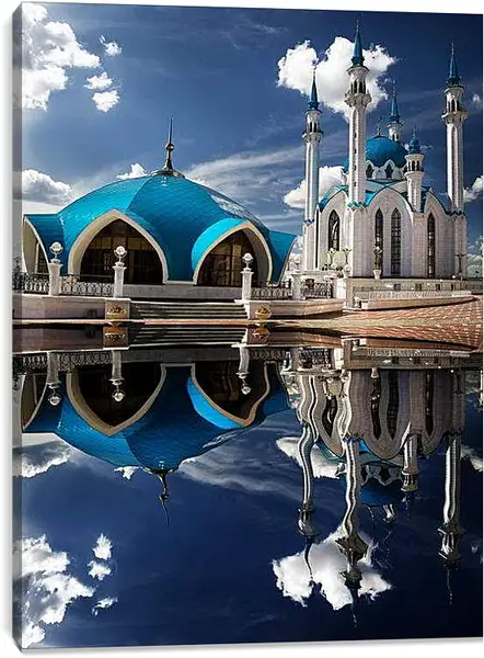 Постер на подрамнике - Казань Мечеть