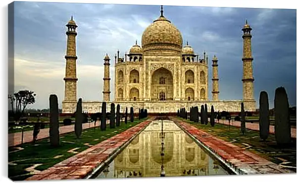 Постер на подрамнике - Тадж-Махал 1. Индия