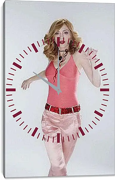 Часы картина - Madonna - Мадонна
