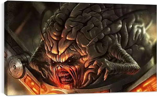 Постер на подрамнике - Doom
