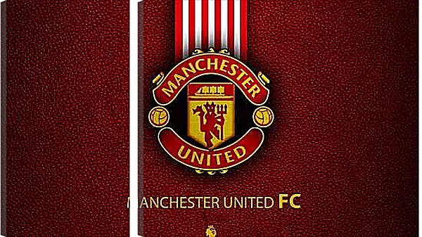 Модульная картина - Эмблема ФК Манчестер Юнайтед