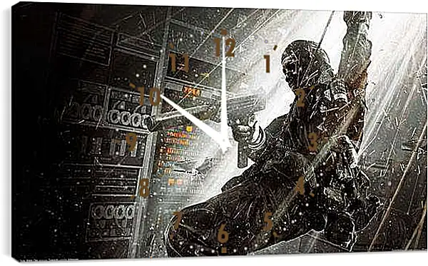 Часы картина - Call Of Duty: Black Ops