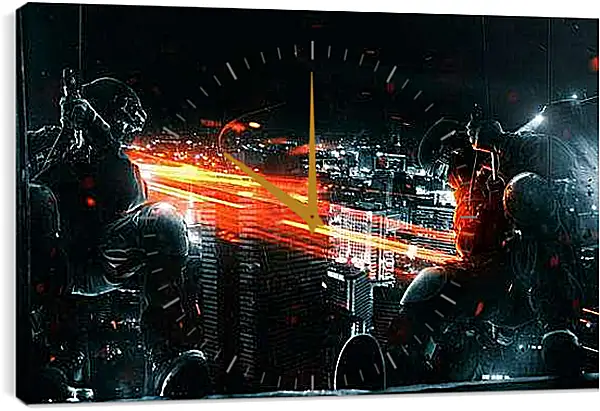 Часы картина - Battlefield 3