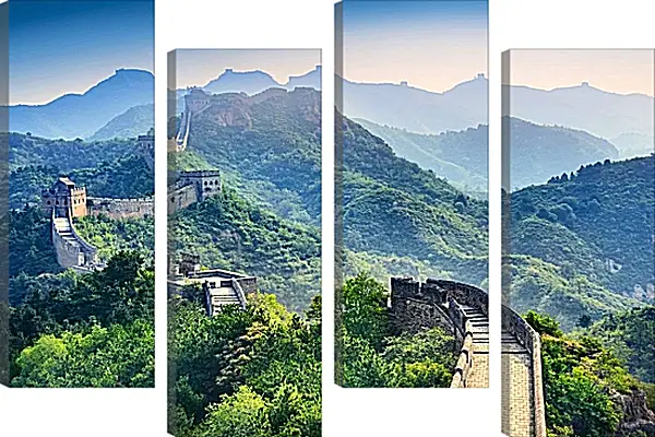 Модульная картина - Великая Китайская стена 1
