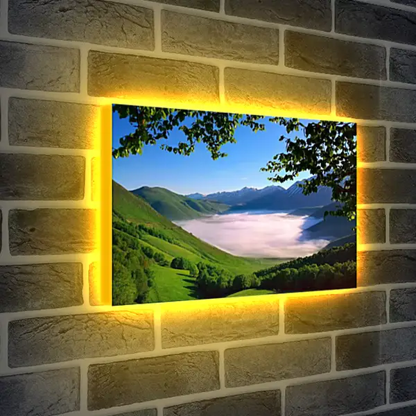 Лайтбокс световая панель - Весна