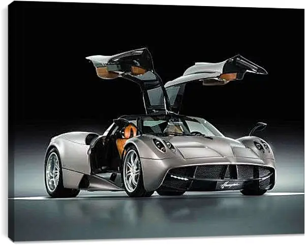 Постер на подрамнике - Двухверная машина