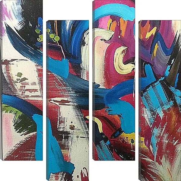 Модульная картина - Абстракционизм Фантазия 2