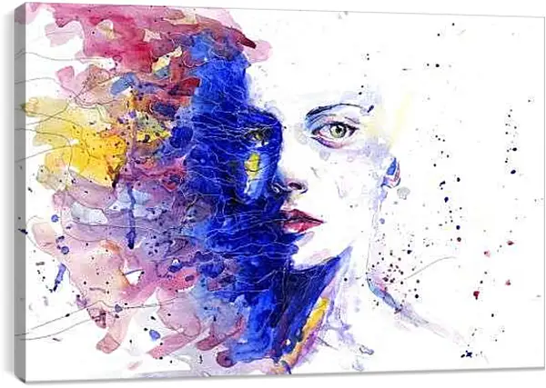 Постер на подрамнике - Девушка