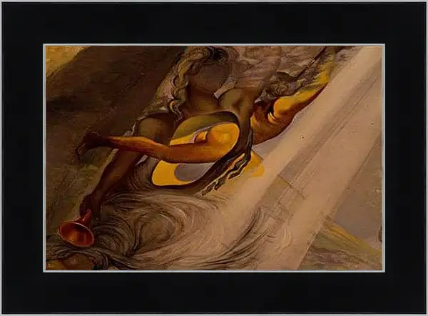 Картина в раме - Неизвестная картина. Сальвадор Дали