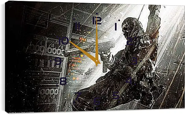Часы картина - Call Of Duty: Black Ops