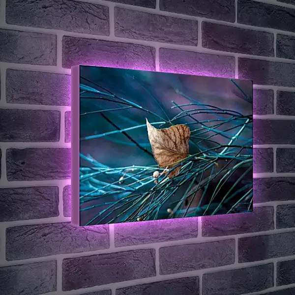 Лайтбокс световая панель - Осень