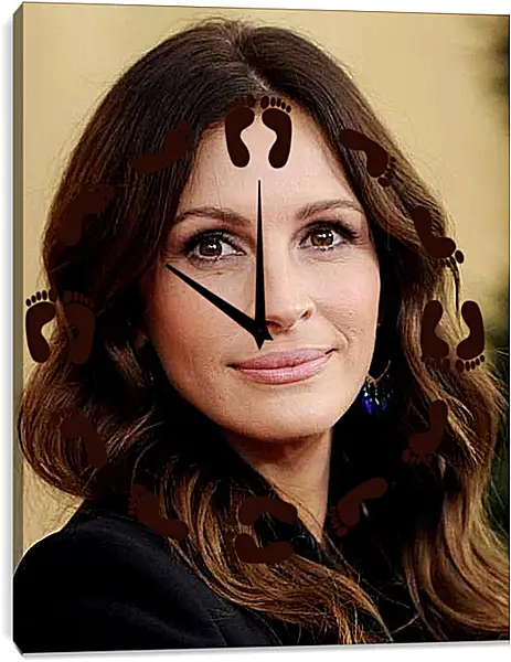 Часы картина - Джулия Робертс. Julia Roberts