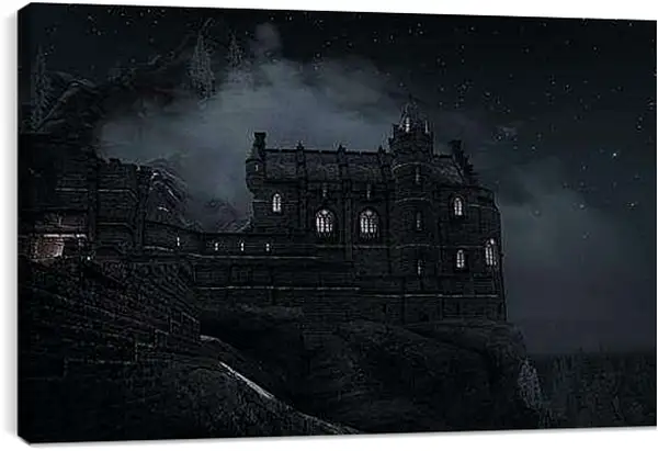 Постер на подрамнике - The Elder Scrolls V: Skyrim
