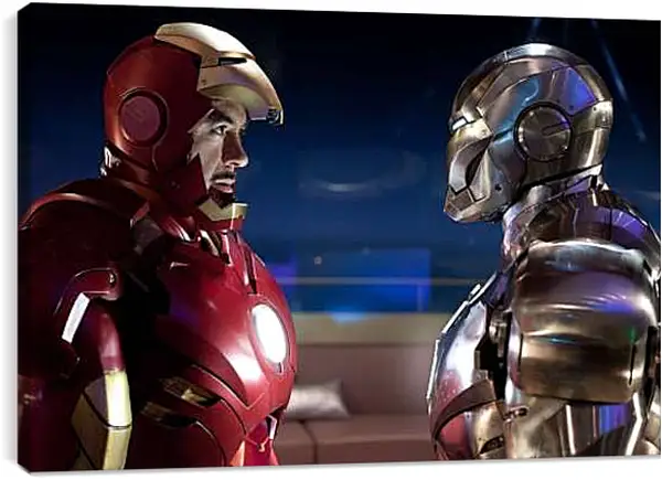 Постер на подрамнике - Железный человек. Iron Man