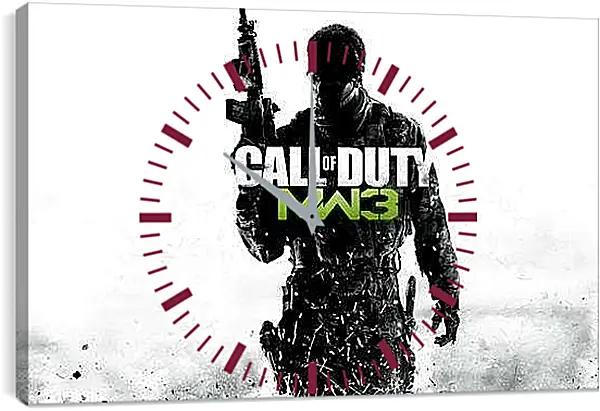 Часы картина - Call Of Duty: Modern Warfare 3