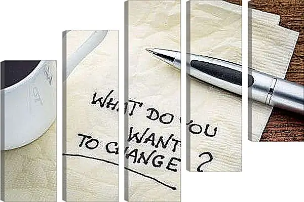 Модульная картина - Что ты хочешь изменить