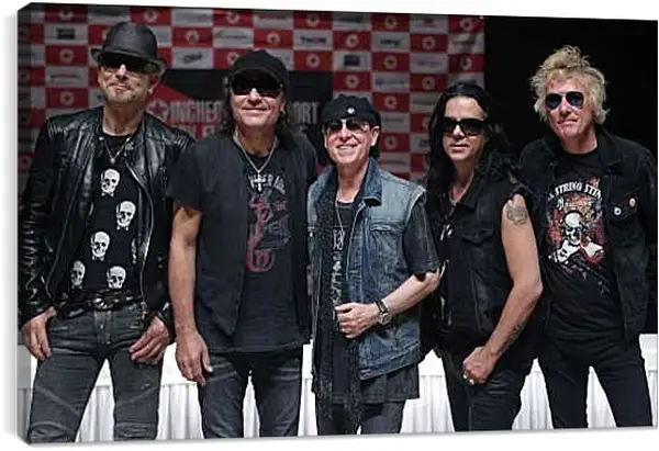 Постер на подрамнике - Скорпионс. Scorpions