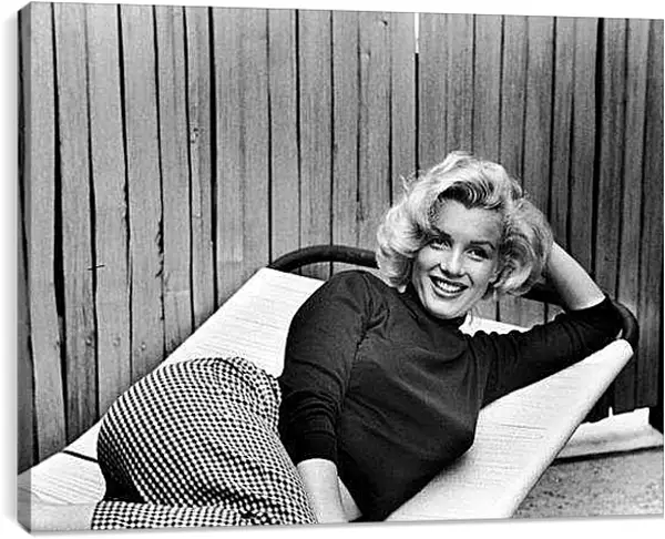 Постер на подрамнике - Мэрилин Монро (Мерлин Монро)