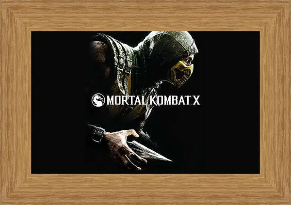 Картина в раме - Mortal Kombat X, Scorpio