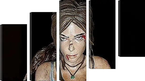 Модульная картина - Tomb Raider