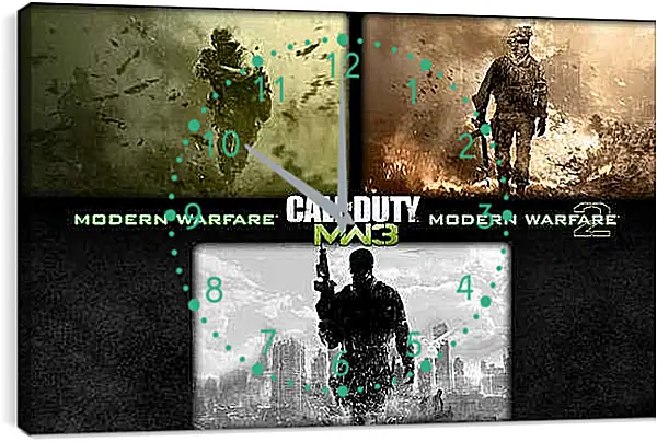 Часы картина - Call Of Duty