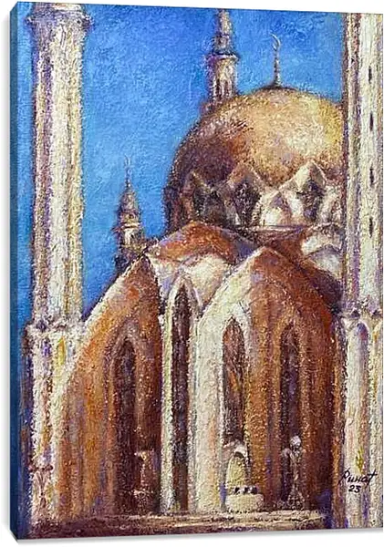 Постер на подрамнике - Кул-Шариф. День