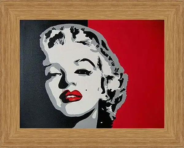 Картина в раме - Монро