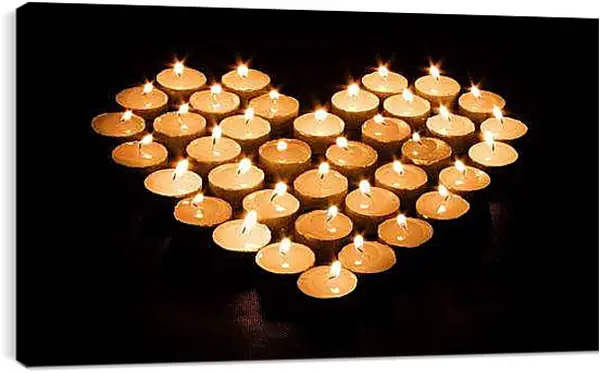 Постер на подрамнике - Любовь