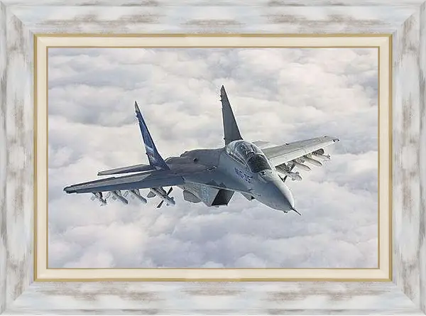 Картина в раме - МиГ-35
