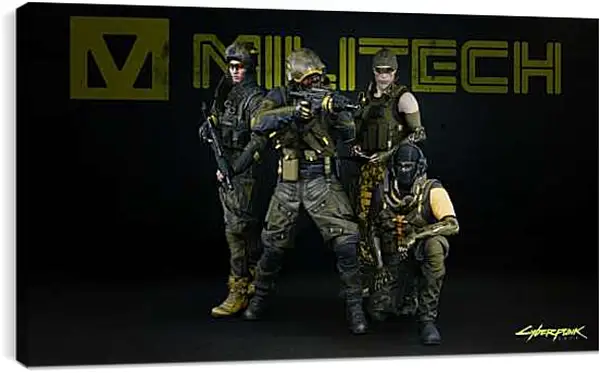 Постер на подрамнике - Cyberpunk 2077