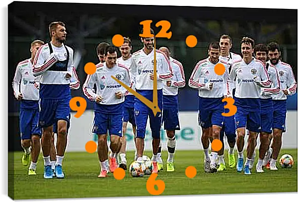 Часы картина - Сборная России