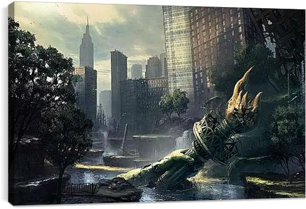 Постер на подрамнике - Crysis 2