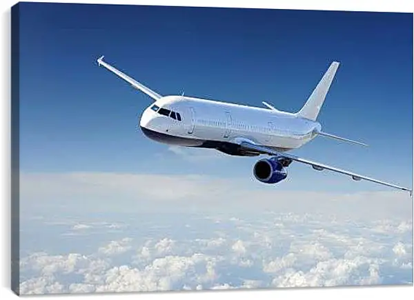 Постер на подрамнике - На вираже