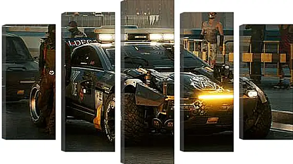 Модульная картина - Cyberpunk 2077