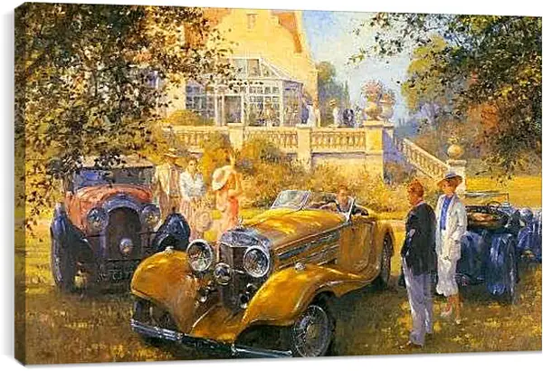 Постер на подрамнике - Ретро