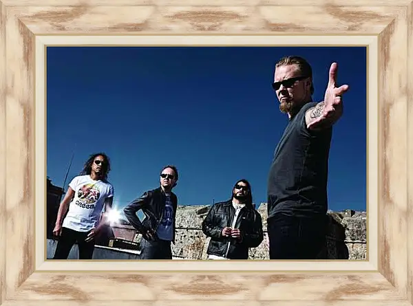 Картина в раме - Металлика. Metallica