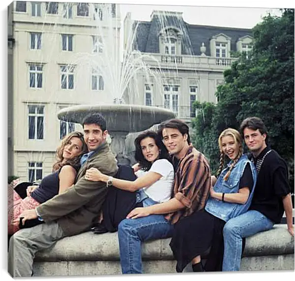 Постер на подрамнике - Друзья. Friends