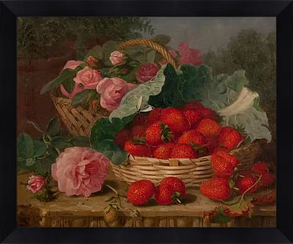 Картина в раме - Натюрморт. Стэннард Элоиза Гарриет