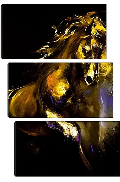 Модульная картина - Огненный